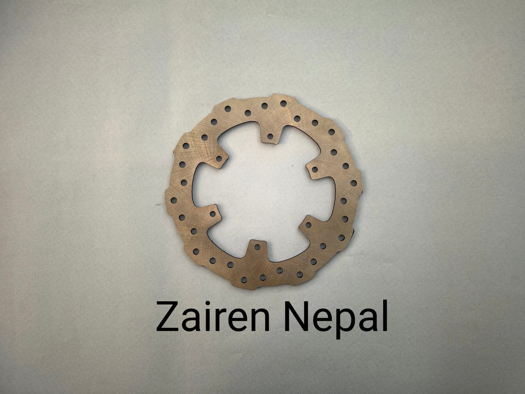 Cross Fire HJ 250 Rear Disc Plate Stainless